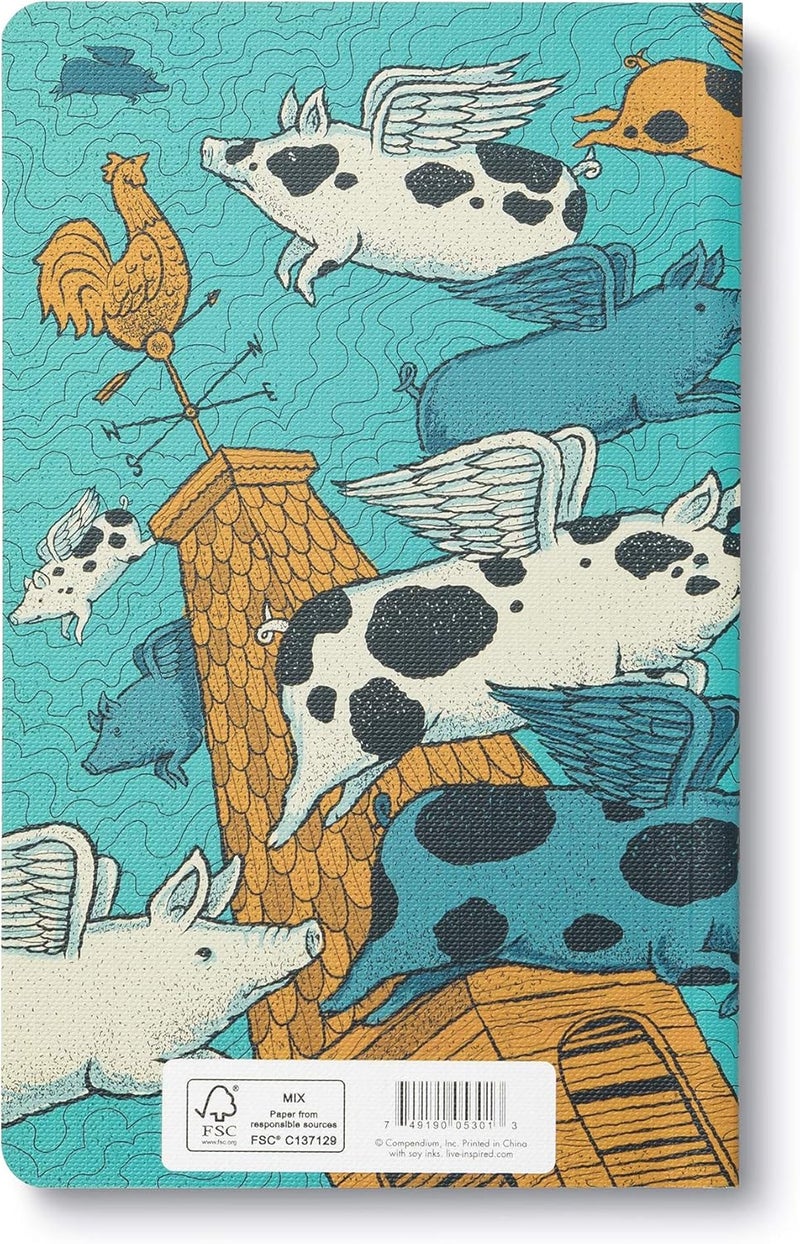 Compendium Softcover Journal - It’s Possible – A Write Now Journal with 128 Lined Pages, 5″W x 8″H - Image 4